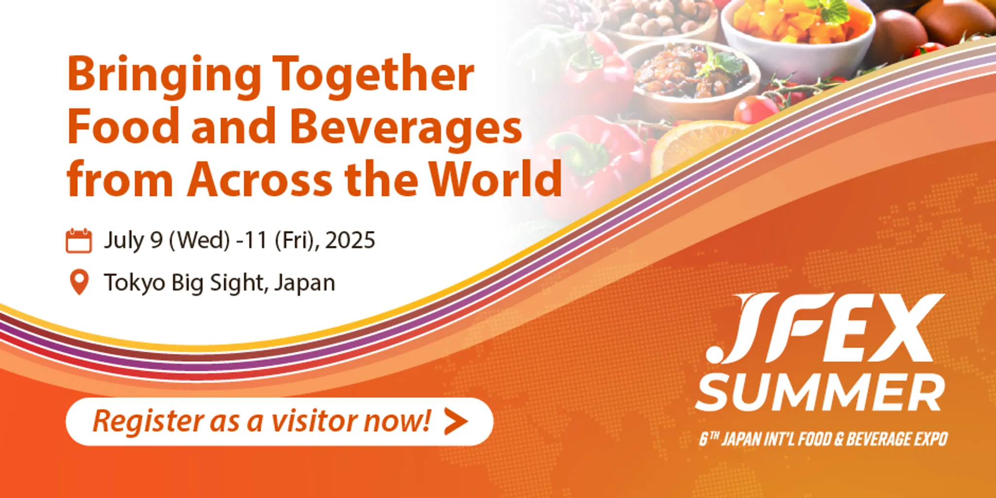6th Japan Int’l Food & Beverage Expo (JFEX Summer 2025)